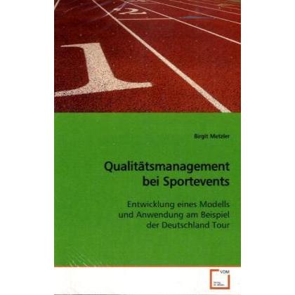 Qualitätsmanagement bei Sportevents, Fachbücher