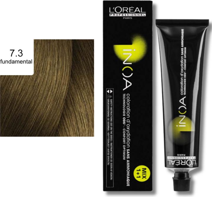 Produktbild L'Oréal Professionnel Inoa Haarfarbe (7.3 mittelblond gold)
