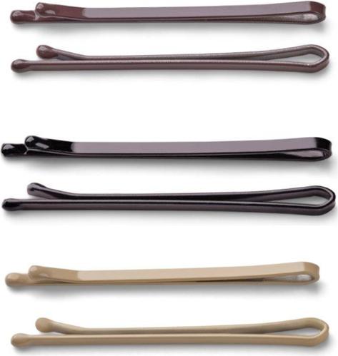 Produktbild Trisa Haarklemmen glatt lackiert 45mm blond 250 Stk (250 Stk.)