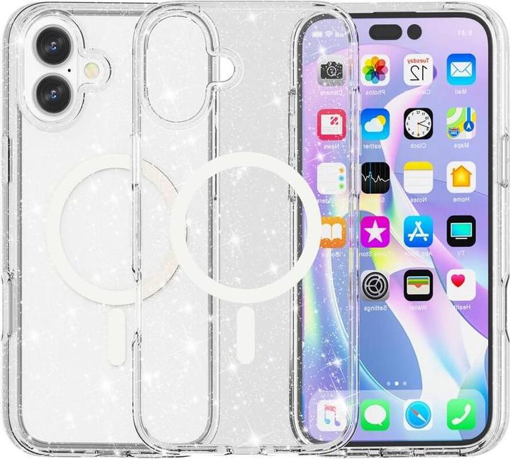 Actual product image Cover-Discount Glitzer Case mit MagSafe (Apple iPhone 17)