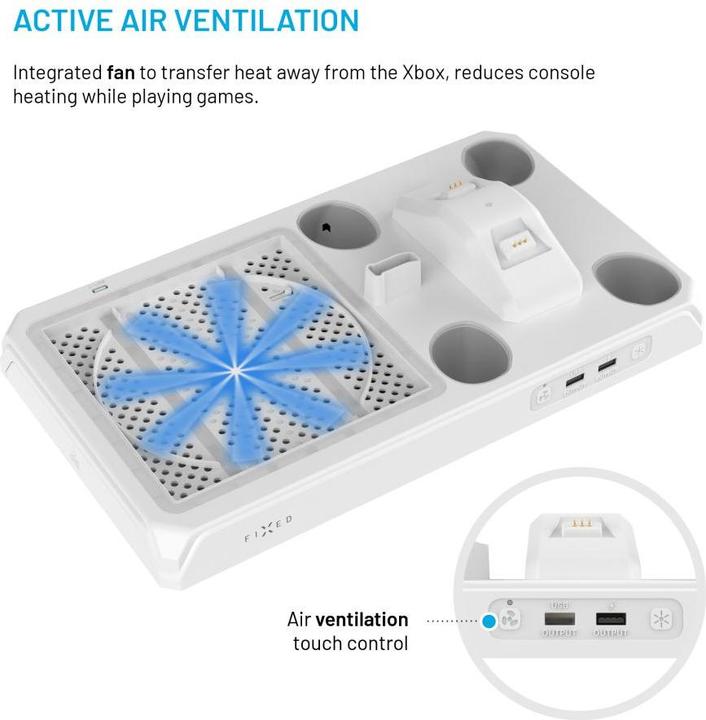 Image du produit Fixed Station multifonctions pour Xbox Series X et S, blanc (Xbox Series S, Xbox Series X)