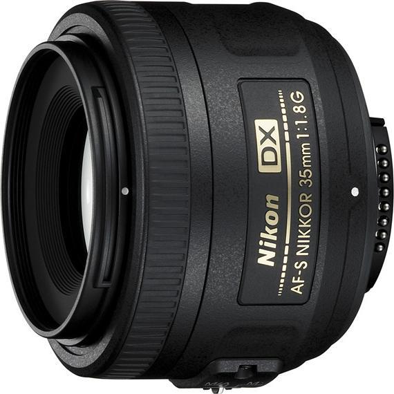 Produktbild Nikon AF-S DX Nikkor 35mm 1:1.8G - Import (Nikon F, APS-C / DX)