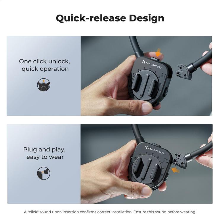 Image du produit K&F Concept Magnetic Neck Phone Mount