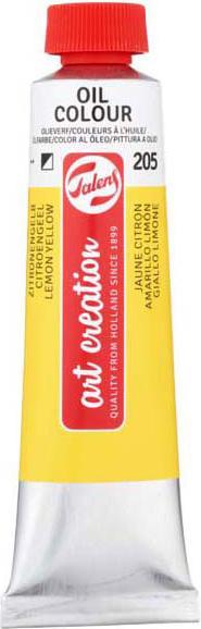 Talens Art Creation Ölfarbe, Tube 40 ml, Zitronengelb (Primär) (40 ml)