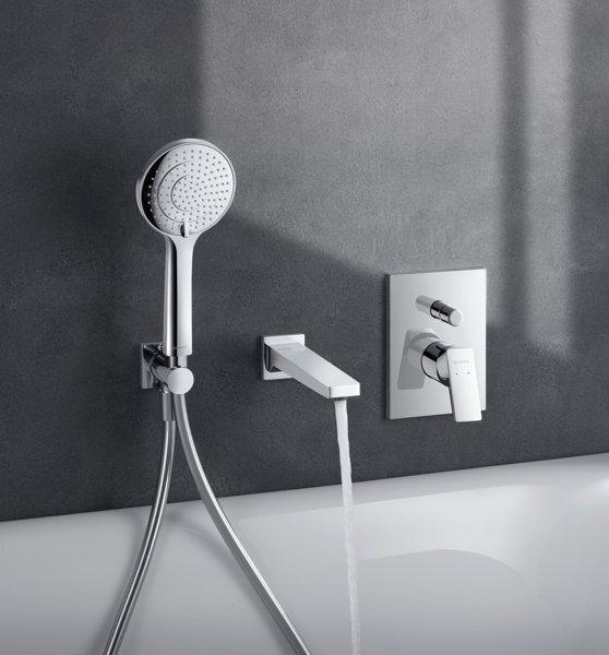 Produktbild Duravit Handbrause 3jet 110 MinusFlow, Strahlart Rain/Soft Rain/Intense Rain, UV65201 (3 Strahlarten, 9.50 l/min)