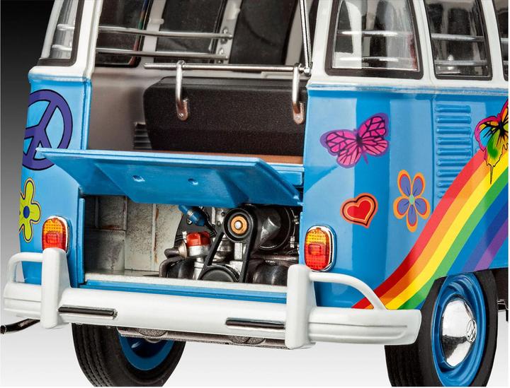 Actual product image Revell VW T1 Samba Flower Power