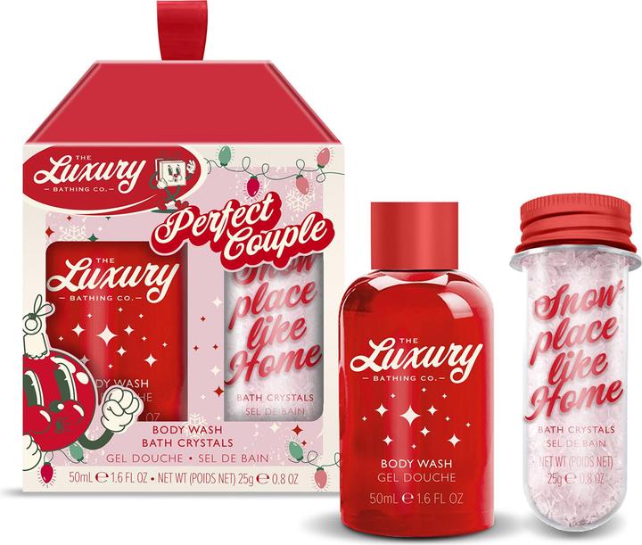Produktbild Grace Cole Badpflege-Geschenkset Weihnachtssüssigkeiten Kakao Vanille - 2 Stück (Haarpflege set)