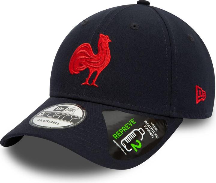 Image du produit New Era 9Forty Strapback Cap - REPREVE French Rugby navy