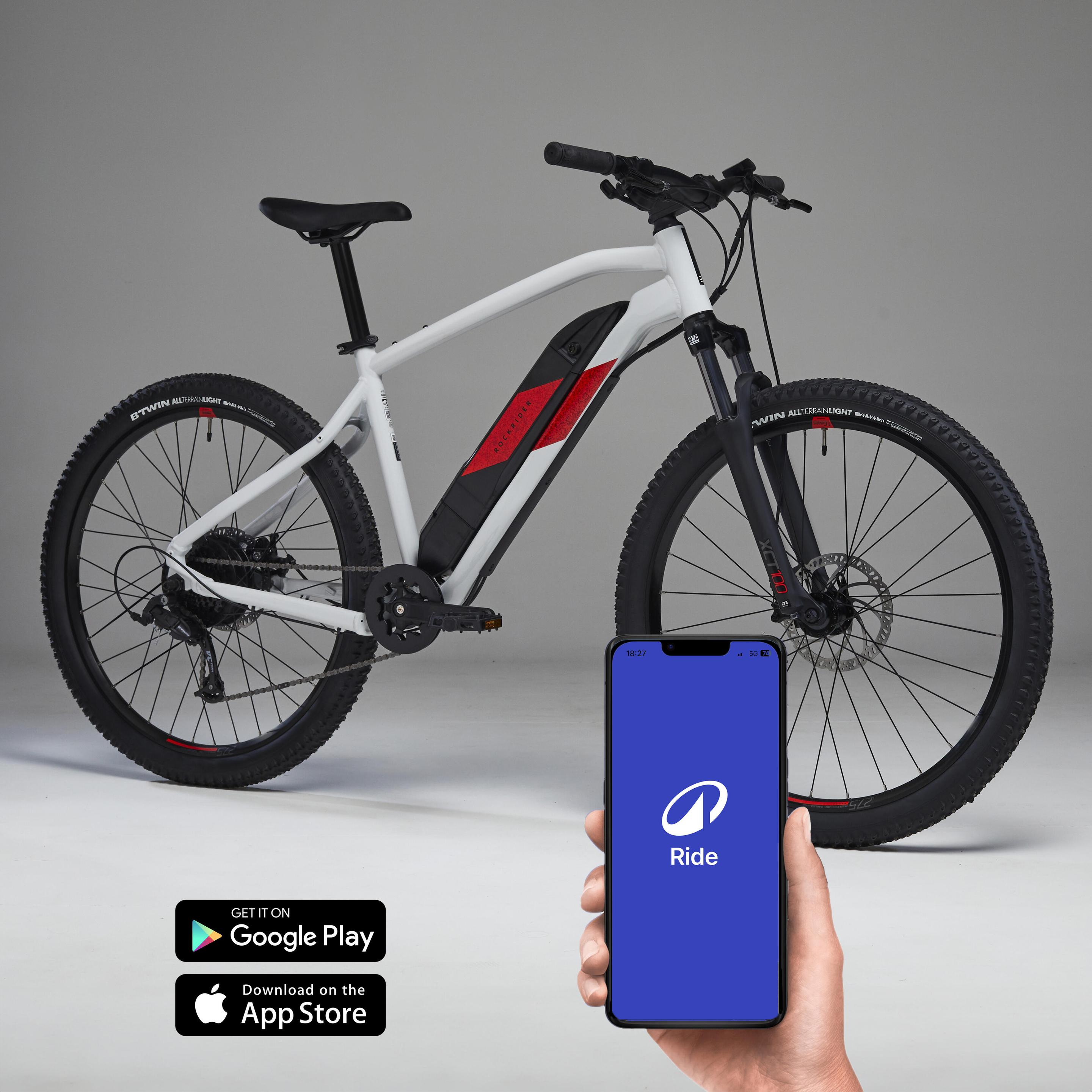 Vtt Rockrider St 100 Decathlon Autocollant Velo Autocollant