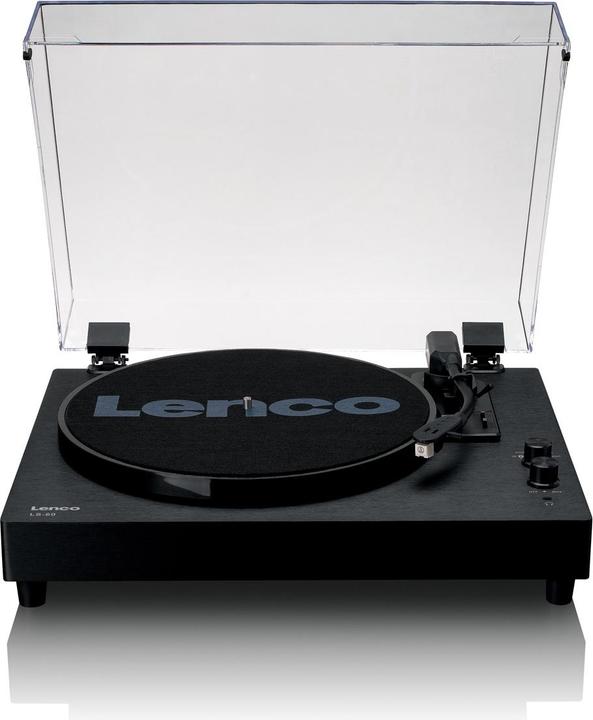 Lenco Plattenspieler LS-60BK Bluetooth, integr. Lautsprecher (Manuel)