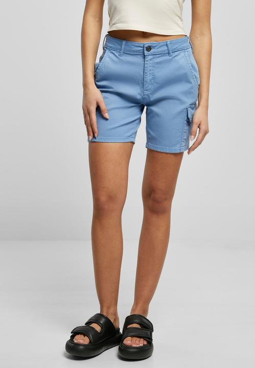 Actual product image Urban Classics Ladies High Waist Cargo Shorts (33)