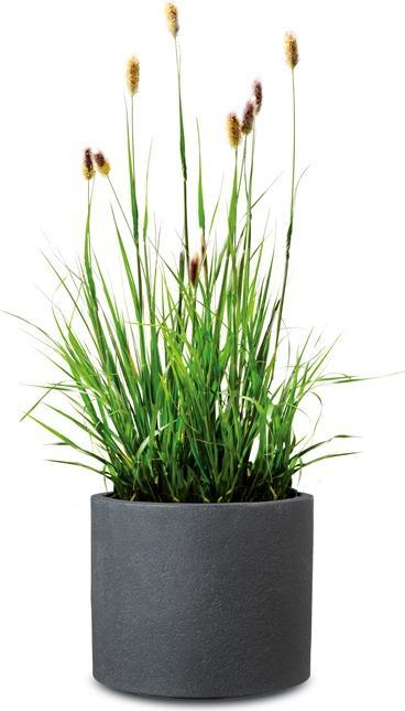 Immagine prodotto Scheurich Flowerpot Schwarz-Granit, plastic, Ø 48 cm (48 x 40.30 cm)