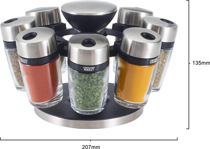 Cole & Mason 8 potjes -