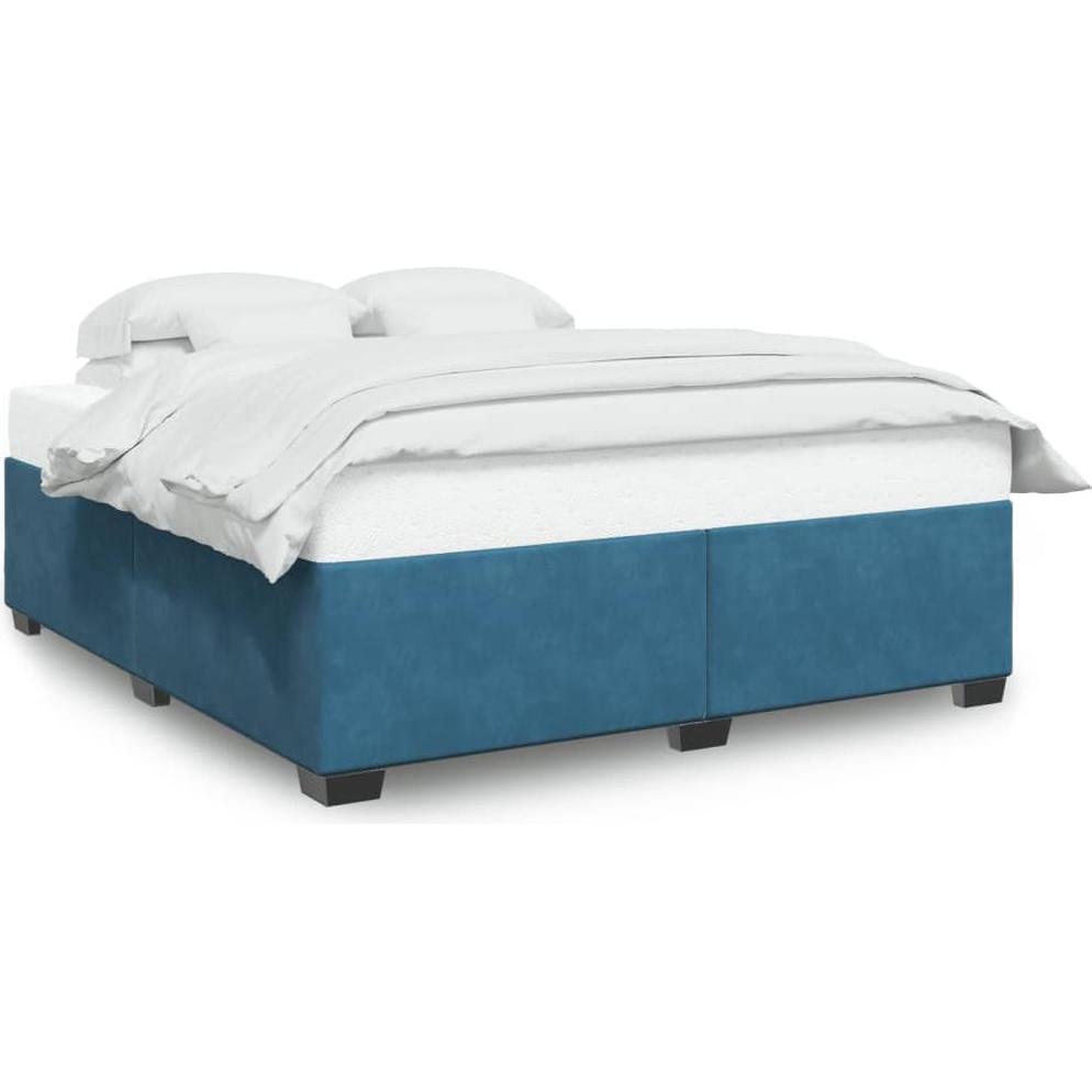 VidaXL, Bett, Bettgestell Samt (200 x 200 cm)