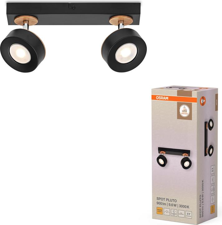 Produktbild Osram DECOR SPOT PLUTO BLACK 2 Spot (615 lm)