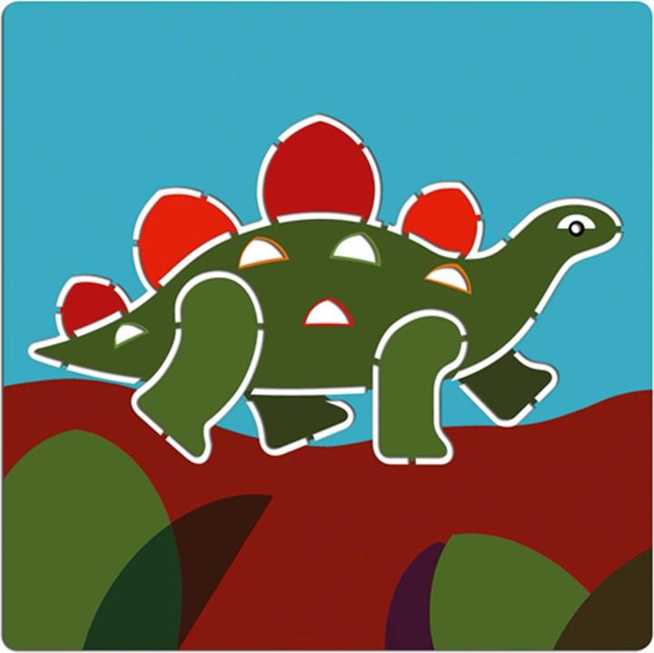 Actual product image Djeco Stencils dinosaur
