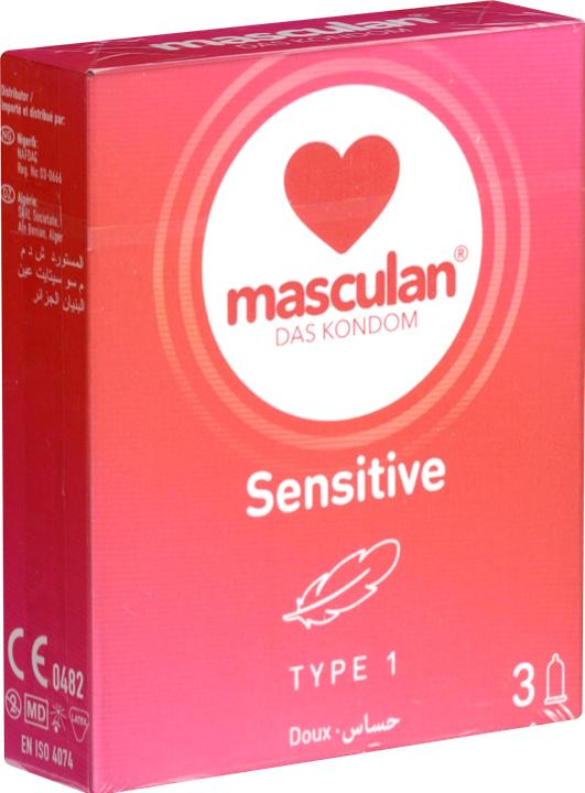 Produktbild Masculan Kondome "Sensitive" (3 Stk.)