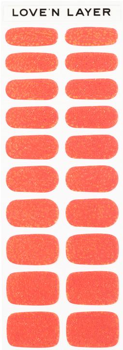 Produktbild Love'n Layer - Square Sparkle Pink (Square Sparkle Pink, Gel-Effekt Nagellack)