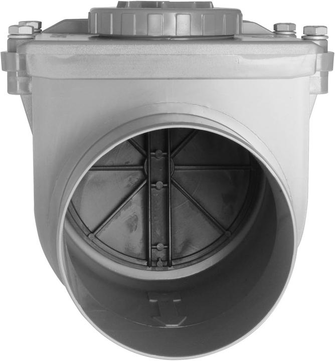 Productafbeelding First Plast NRO160G PVC Check Valve with Oring grey diameter 160 mm
