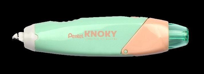 Pentel Mehrweg-Korrekturroller KNOKY, 5 mm x 6 m, grn