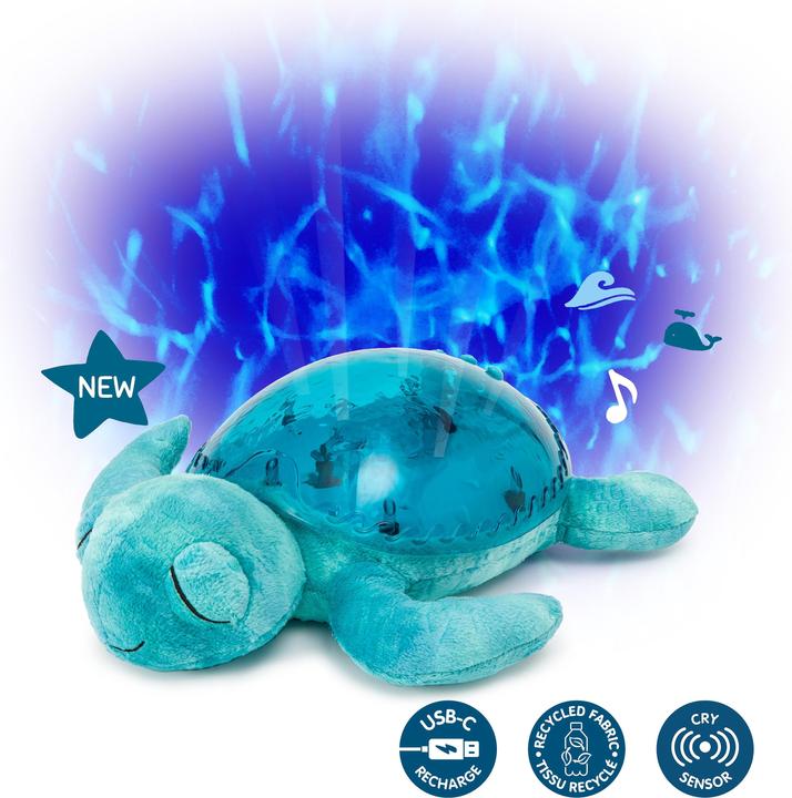 Productafbeelding Cloud B Rustige schildpad Aqua nachtlampje