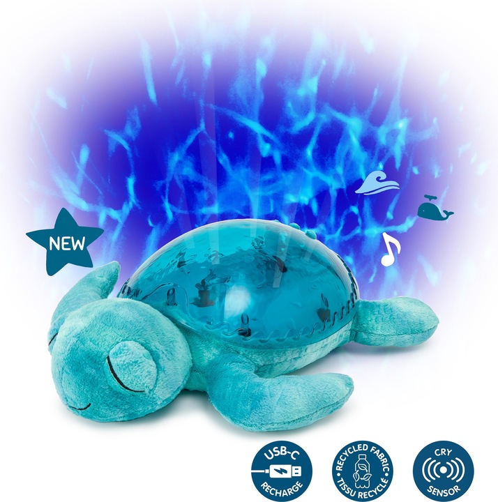 Actual product image Cloud B Tranquil Turtle Aqua