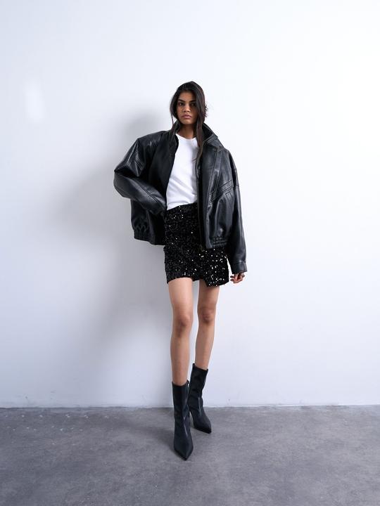 Produktbild Topshop TSDOTTY Minirock Rock (38)