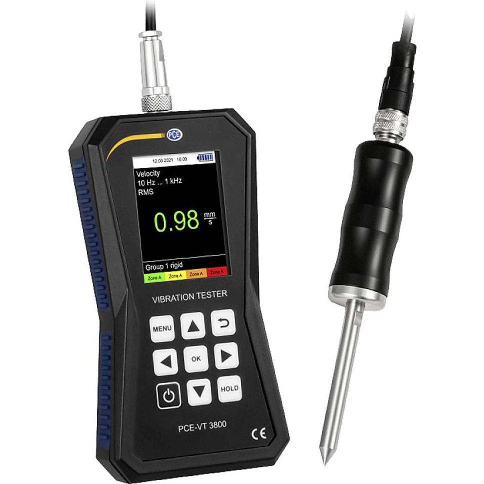 PCE Instruments, Rilevatore, Accelerometro PCE-VT 3800S N/A