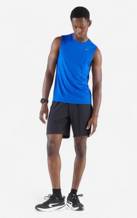 Produktbild Kiprun Lauf-Tanktop ohne Seitennähte - 500 Komfort indigoblau (XL)