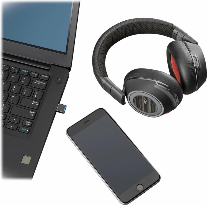 Image du produit Poly Voyager 8200 UC USB-A (Sans fil, USB-A)