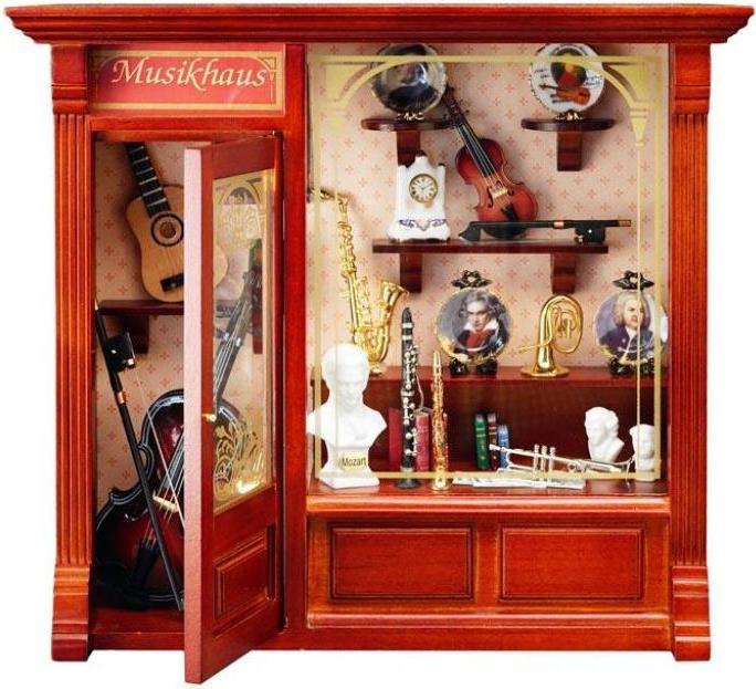 Actual product image Reutter 001.797/3 - Room Box "Music House", miniature