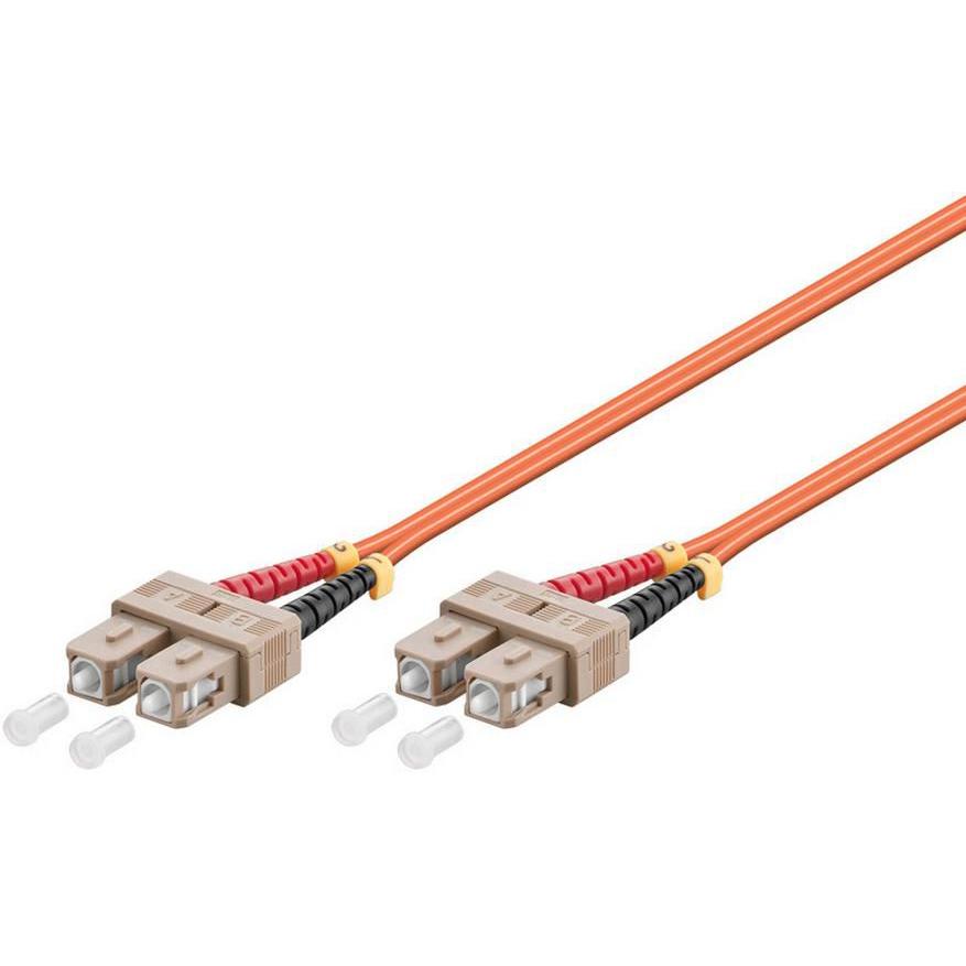 MicroConnect SC/UPC-SC/UPC 10m OM2 (10 m), Netzwerkkabel
