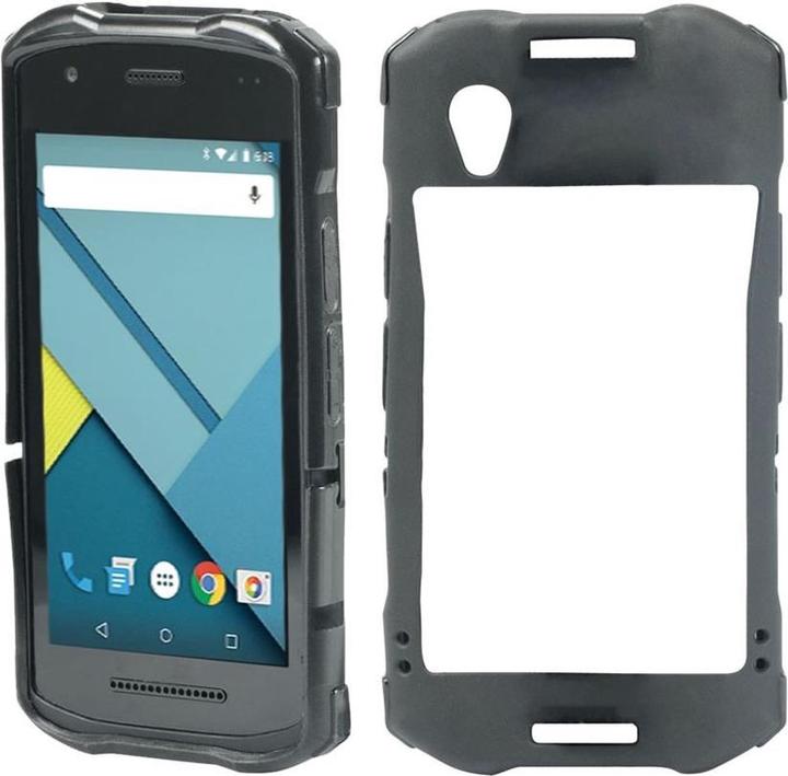 Actual product image Mobilis 065006, Shell case, Black, Unitech, Thermoplastic polyurethane (TPU), Memor10, 44 g