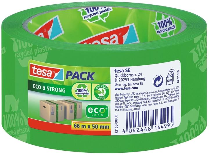 Produktbild tesa Klebeband Paketklebeband tesapack® Eco & Strong, klebestark, umweltfreundlich (50 mm)
