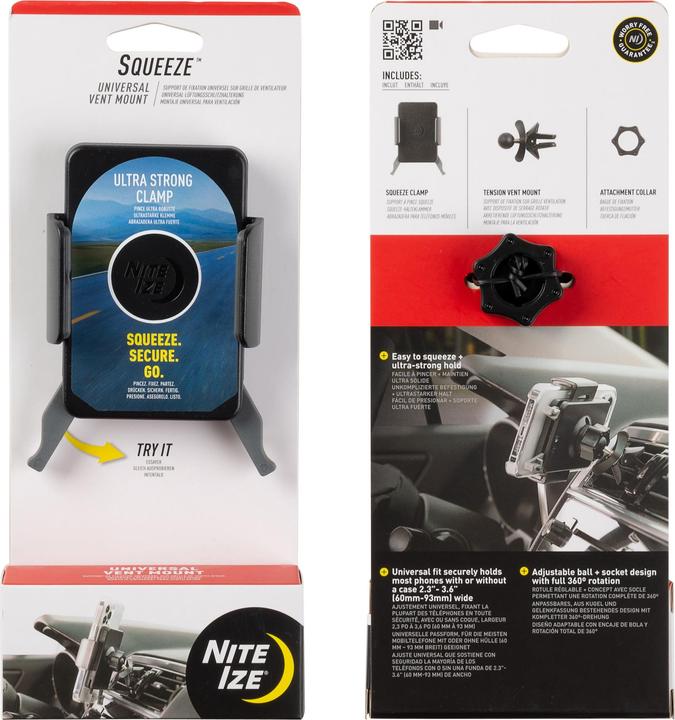 Image du produit Nite Ize Squeeze™ Support d'évent universel