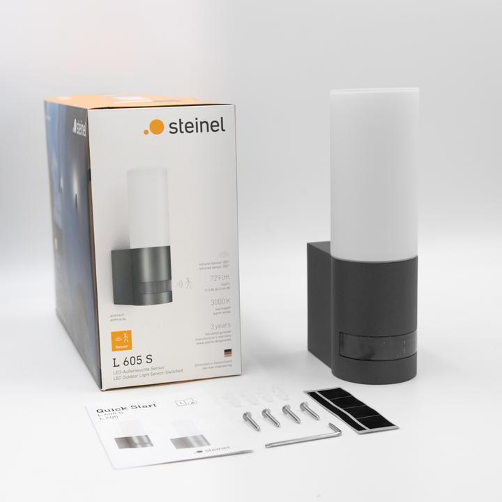 Produktbild Steinel LED Sensorleuchte L 605 (600 lm, IP44)