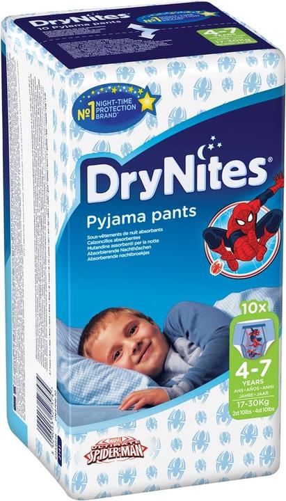 Actual product image Huggies dry nites (Size M, Pack, 10 pcs.)