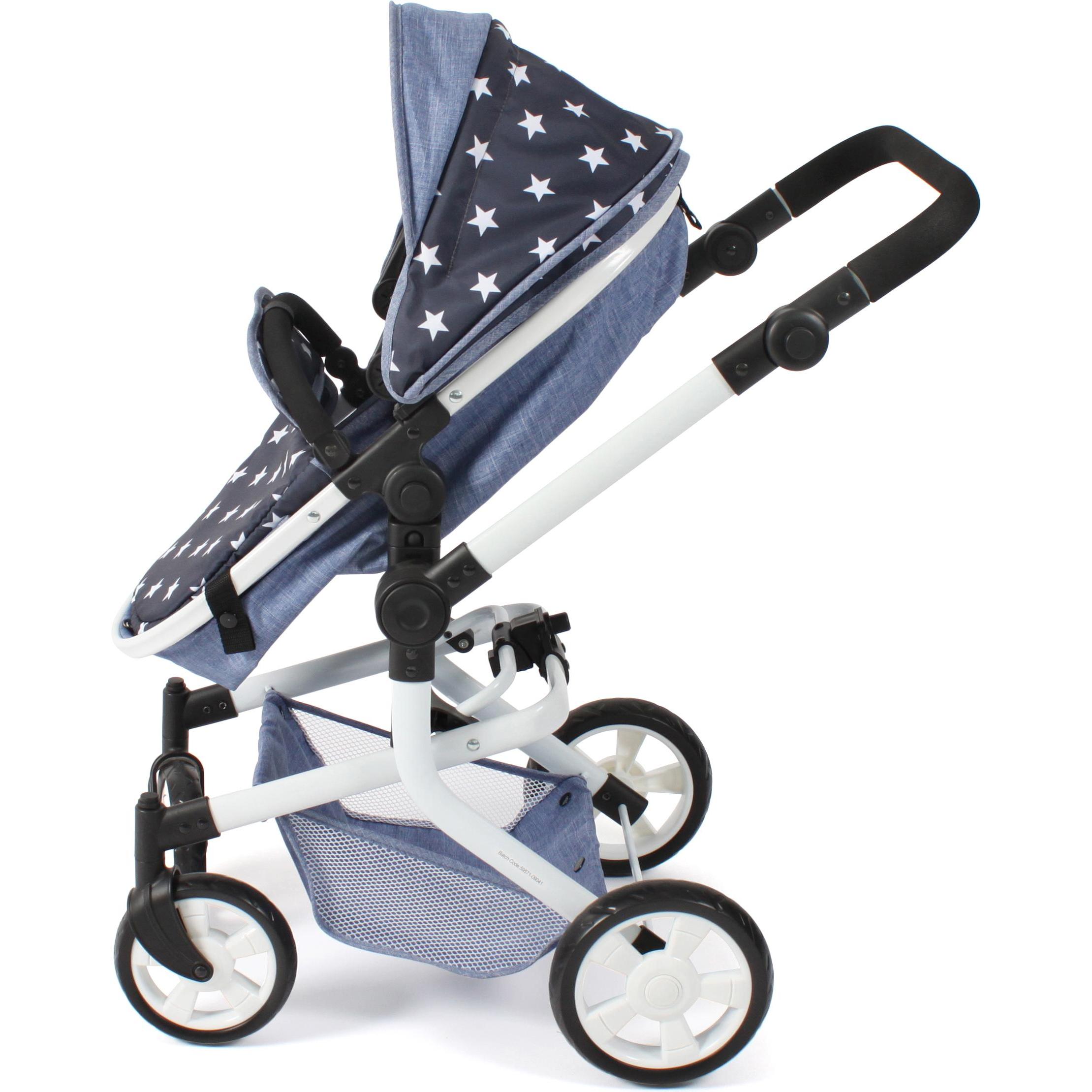 Thumbnail - Bayer Chic 2000 Kombi-Puppenwagen "MIKA"