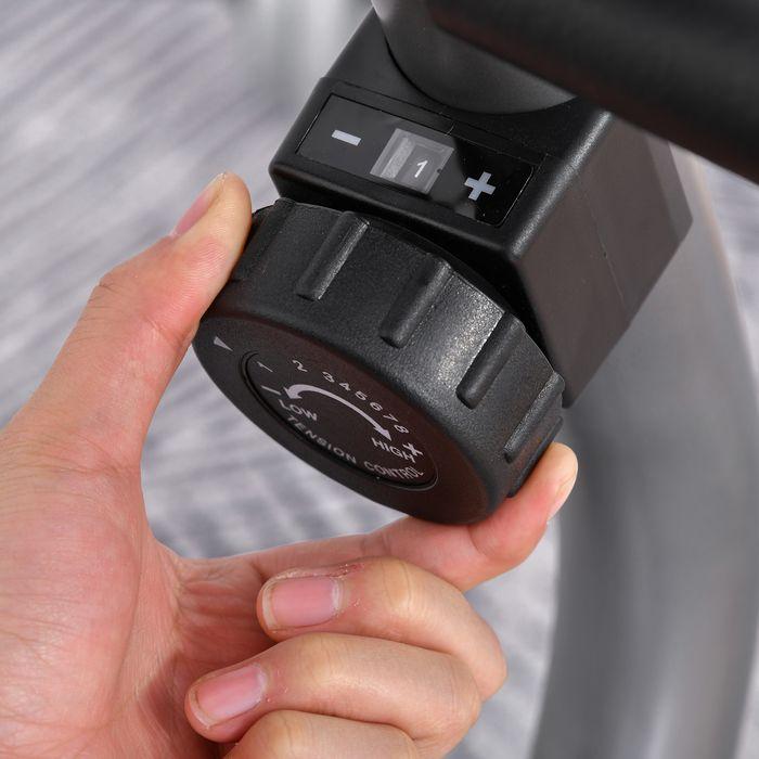 Produktbild Swisshandel24 Liegeergometer mit LCD-Anzeige 8 stufig einstellbarem Magnetwiderstand Nutzergewicht bis 110 kg Meta