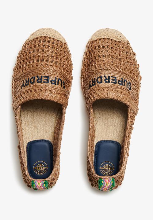 Produktbild Superdry Damen Espadrilles mit besticktem Raphia (38)