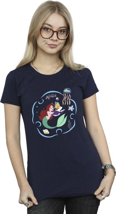 Produktbild Disney The Little Mermaid Reading A Book TShirt (M)