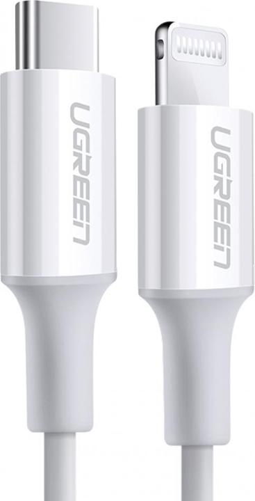 Produktbild Ugreen USB Typ C – Lightning (0.50 m, USB 2.0, 18 W)