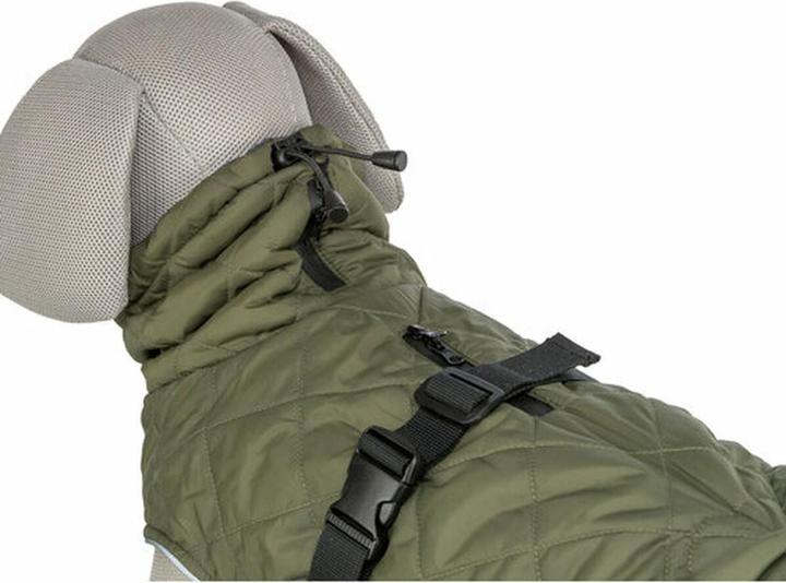 Produktbild Trixie Minot coat, XS: 30 cm, olive green (XS, Hundemantel)