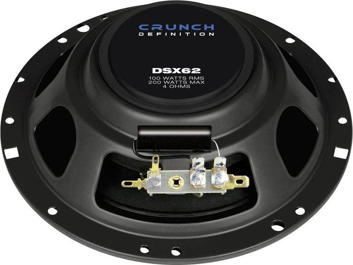 Immagine prodotto Crunch DSX62 altoparlante a 2 vie da incasso 180W Contenuto: 1 pezzo. (180 W, 16.50 cm)