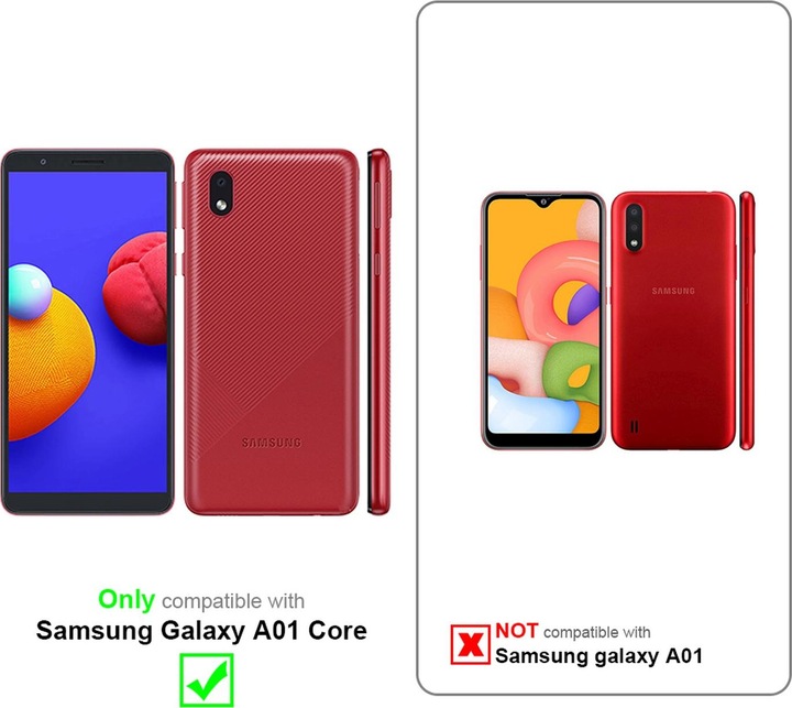 Produktbild Cadorabo Hybrid Matt Cover (Samsung Galaxy A01 Core)