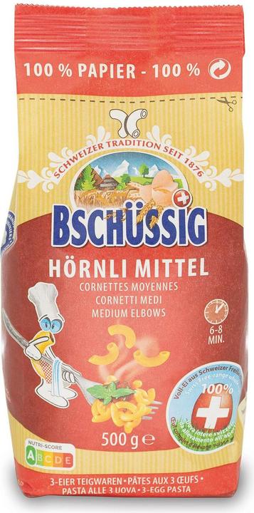Bschüssig Hörnli moyen (500 g)