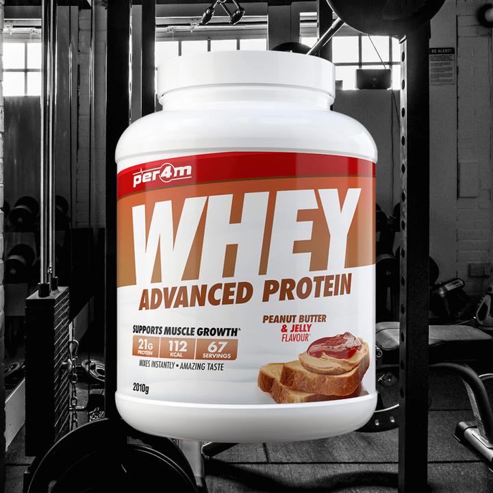 Produktbild Per4m Whey Advanced Protein (2010 g, Erdnuss)