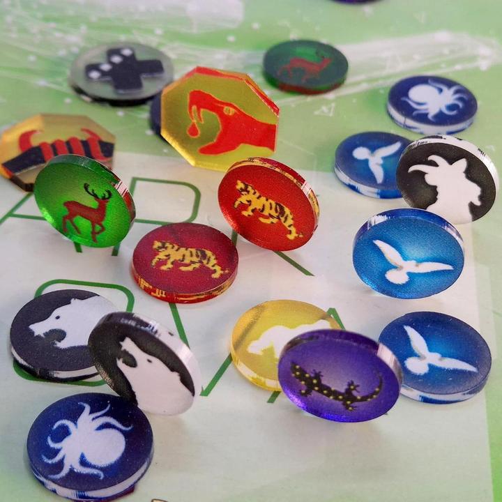 Actual product image Poland Games Tokens and Brands: Ark Nova Token Set (German)