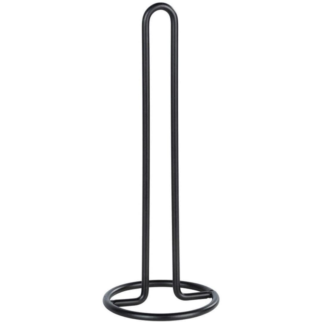 Wenko Küchenrollenhalter, Küchenrollenhalter, Schwarz