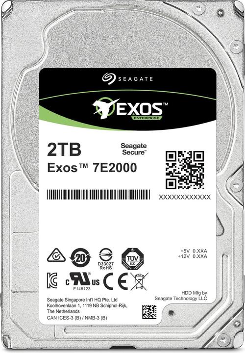 Produktbild Seagate HDD/Ent Cap SATA 7.2K (2 TB, 2.5", CMR)